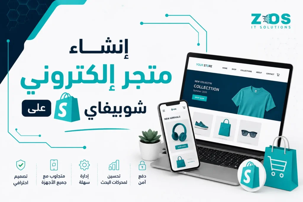 إنشاء متجر إلكتروني على شوبيفاي