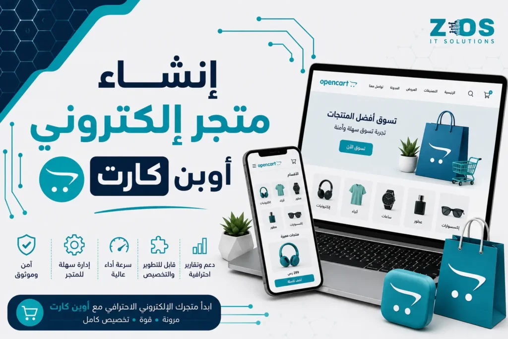 إنشاء متجر إلكترونيأوبن كارت