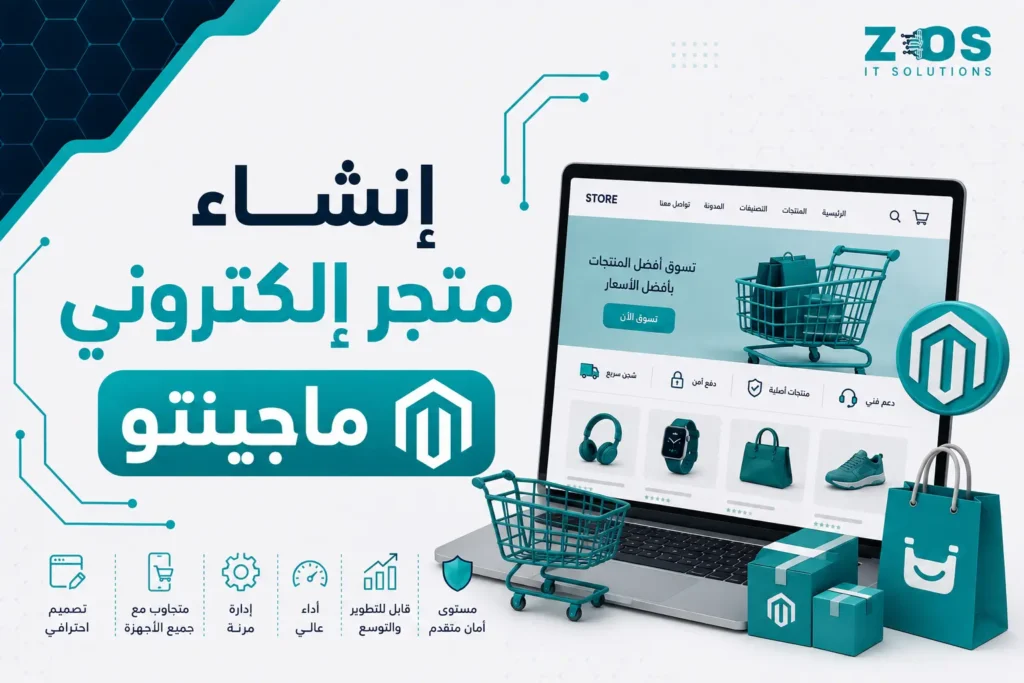 إنشاء متجر إلكتروني ماجينتو