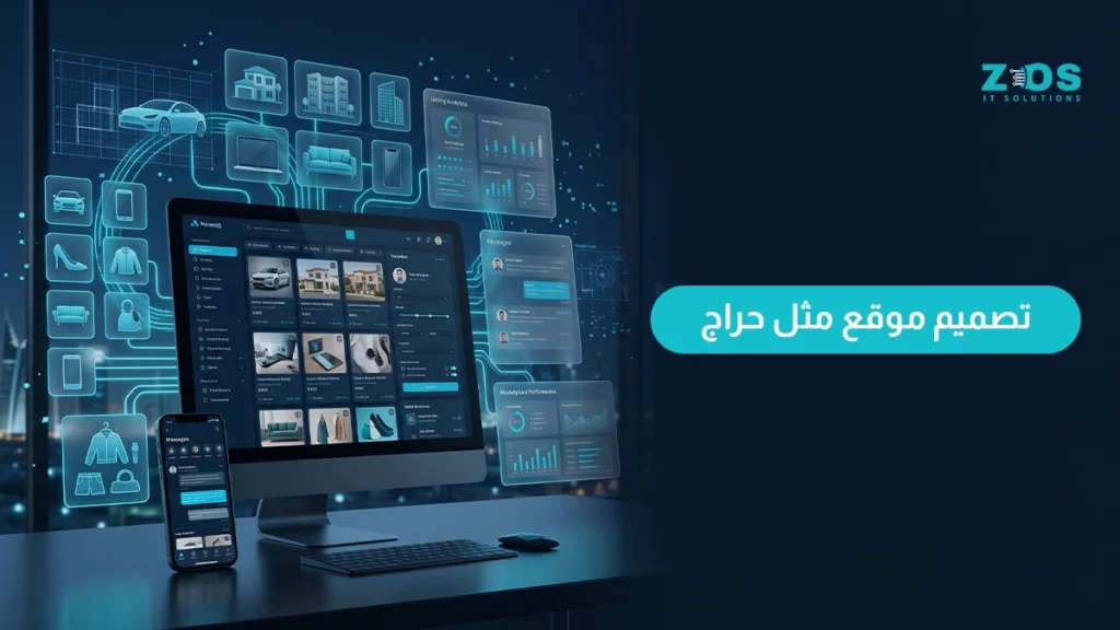 تصميم موقع مثل حراج في السعودية: المميزات والخطوات والتقنيات لإنشاء منصة إعلانات مبوبة