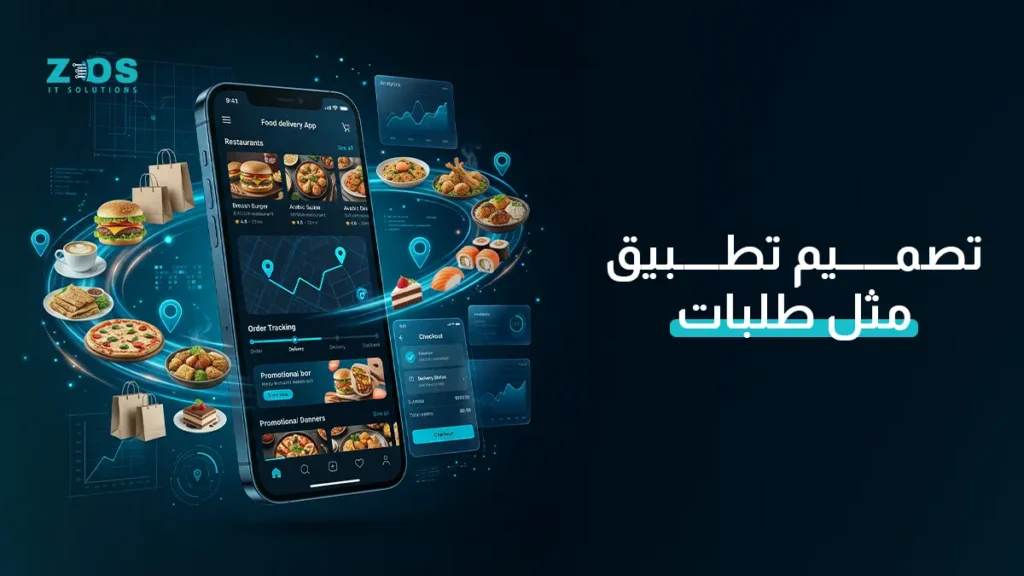 تصميم تطبيق مثل طلبات: 9 خطوات لإطلاق تطبيق توصيل متكامل
