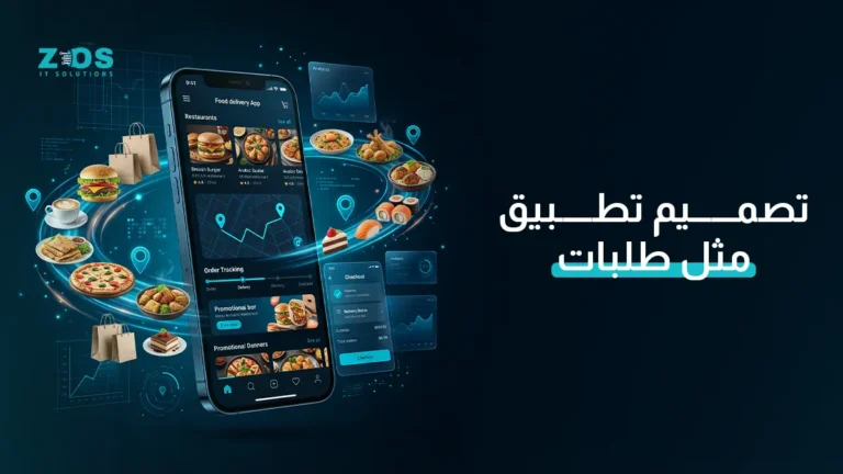 تصميم تطبيق مثل طلبات