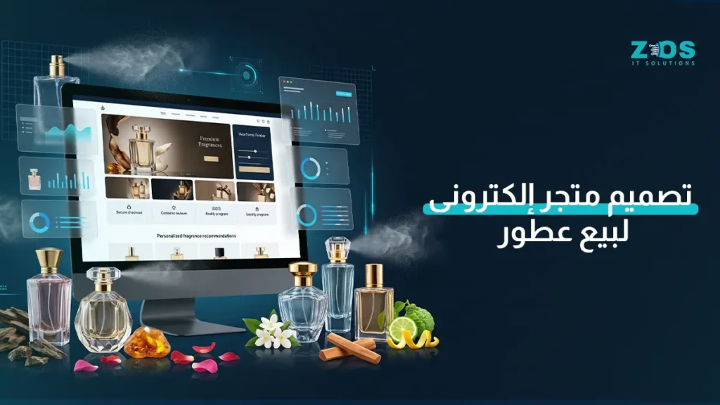 تصميم متجر إلكتروني لبيع عطور باحترافية | اجذب عملاءك وزد مبيعاتك