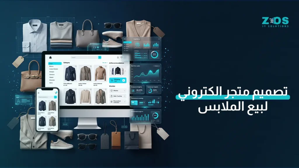 تصميم متجر إلكتروني لبيع الملابس يحوّل اهتمام العميل إلى طلب شراء