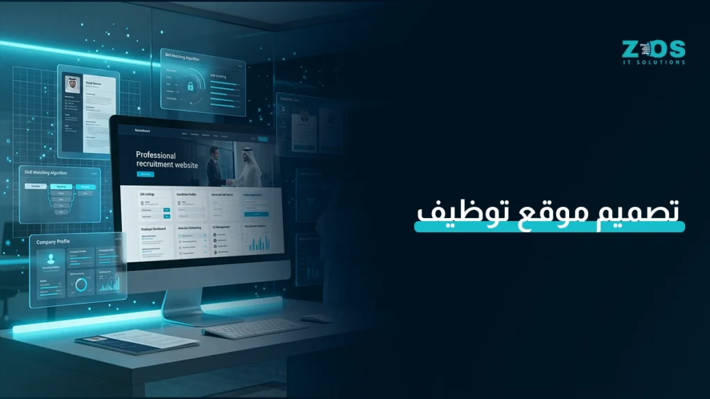 تصميم موقع توظيف احترافي يساعدك على جذب الشركات والباحثين عن العمل 