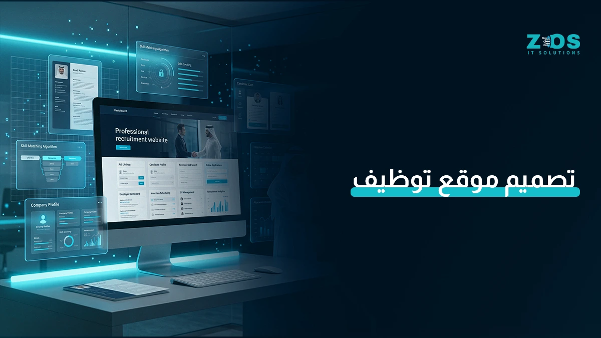 تصميم موقع توظيف احترافي يساعدك على جذب الشركات والباحثين عن العمل 