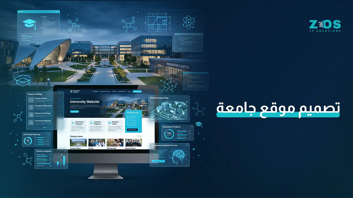 تصميم موقع جامعة ينظّم رحلة الطالب من البحث عن البرنامج إلى القبول الجامعي
