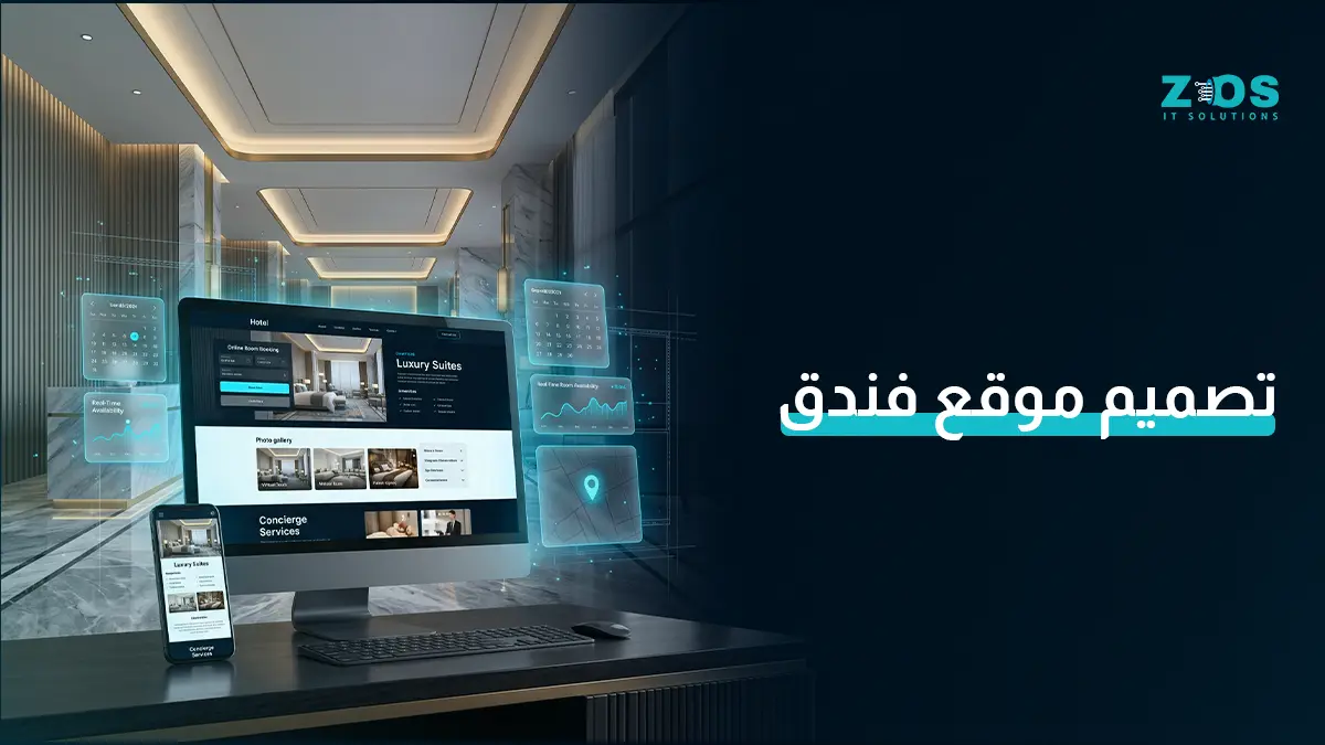 تصميم موقع فندق احترافي لزيادة فرص الحجوزات المباشرة